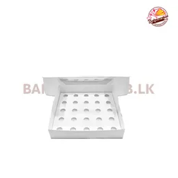 Mini Cupcake Boxes With Window –30 Holes | Clear Display | Ideal for Events & Gifting