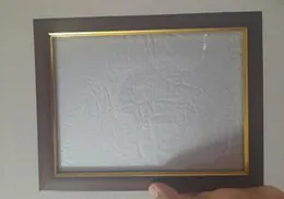 6×8 (A5) size ¾" Brown gold lined picture frame best photo frame