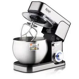 RAF R-6610 5L Dough Mixer Kneader 1800W Heavy Duty Kitchen Food Processor, Heavy Duty Stand Mixer, Durable 5L Capacity Dough Mixer