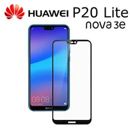 P20 Lite / Nova 3e Screen Protector Full Glue 9D Protective MTB tempered Glass for Huawei P20 Lite / Nova 3e