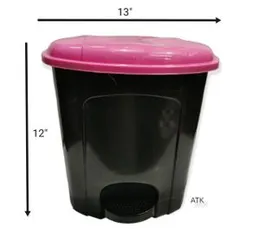 Pedal Pure Containers Step-in Solutions Swift Pedal Trash Eco Step Bins Pedal Pro Waste Dustbin
