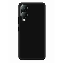 2 MM Silicone Anti Fungal Camera protection Slimfit Case Back cover for VIVO Y17S