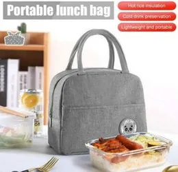 Portable Insulated Lunch Bag for Hot and Cold Food Waterproof Lunch Bag 