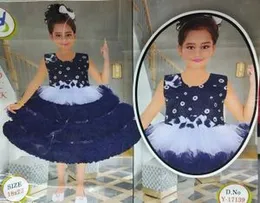 Girls’ Net Frock – Elegant Party Wear (Age 1 to 2, Made in India)