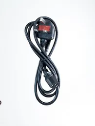 Power Cable - 3 Pin UK Plug AC Power Cable Wire With Fuse For PC, Rice Cooker, Kettle