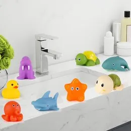 RATTLE & BATH FISH(6PCS)
