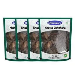Dilbahar's Yummy Digestive Khatta Chhuhara 100g Pack of 4(FROM INDIA)NUZ