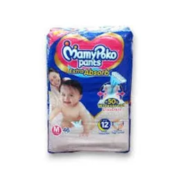 Mamypoko Pants Medium Size (7–12kg) – Extra Absorb, 12pcs