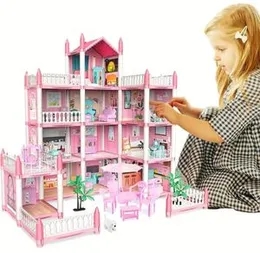 Children's Music Doll House 3D Dream Princess Castle