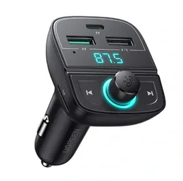 UGREEN Car Charger With Bluetooth Car Modulator – CD229 - 80910