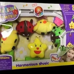 COT mOBILE SOFT -DOB9| Music Bed Bell Baby Toy for Crib and Baby Cot with Wind Up Music Box | Playhood Musical Rattle For Cradle And Cot | Musical Cot