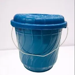 Plastic Bucket With Steel Handle-11Ltr