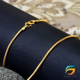 Gold Plated Snake Rope Chain Guaranteed 18/24 inch Stylish Design For Women.