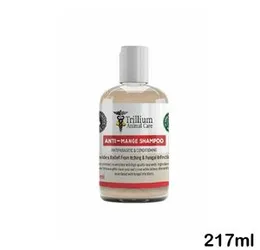 Trillium Anti-Mange Shampoo – 217ml Antiparasitic & Conditioning Shampoo for Dogs & Cats