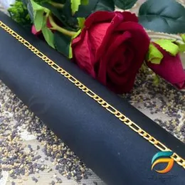 Góld Plated Flat 04mm Lara Chain Guaranteed 18/24 inch Stylish Design For Women.