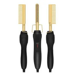 Hot Comb - Electric Straightening Hot Comb for Hair and Wigs