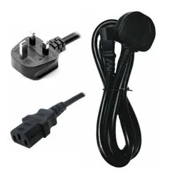 Power cord cable for monitor rice cooker 3 pin with fuse