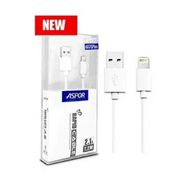 Aspor A172 Data Charging Cable 1.2M USB to Lightning Charger Cable