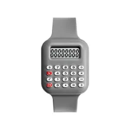 New multifunctional watch electronic calculator children's student watch date digital detachable strap electronic unisex watches
