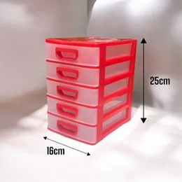 Mini Clear Drawer Cupboard – Compact and Stylish Storage