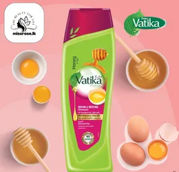 Vatika Repair & Restore Shampoo Honey & Egg 400ml