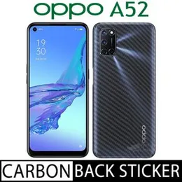 Carbon Fibre Back Sticker for OPPO A52 / A53 – Slim Fit | Anti-Scratch & Stylish Wrap