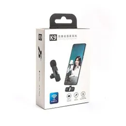 K9 Wireless Dual Bluetooth Lavalier Microphone – iPhone Lightning