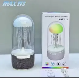 Jellyfish Bluetooth Speaker Creative Colorful Atmosphere Light Portable Wireless Bluetooth Speake. Lovers Day Gift