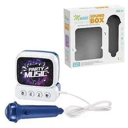 Kids Toy Karaoke Music Bluetooth Speaker & Mike (0452)