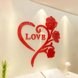 3 D Heart Wall Sticker