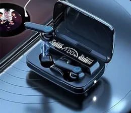 M19 TWS Wireless Earbuds – Bluetooth 5.3, Dual LED Display, Touch Control, Waterproof Stereo