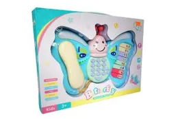 Butterfly Electronic Organ Piano for Kids Music, Lights, Function Keys & Animal Sounds 3+ Ages