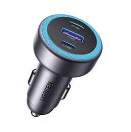 UGREEN 30W 3-Port Fast Car Charger – EC307 - 45843