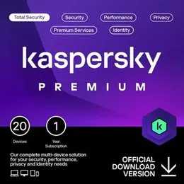 Kaspersky Premium (Total Security) 2025 (1 Year, 20 Devices) [GLOBAL Key]