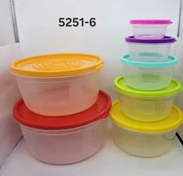 5pcs food container box