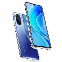 Luxury Shockproof Transparent ThickBallon Bumper Case For Huawei Nova Y70 Crystal Transparent Premium Quality Shockproof Protective Phone Shell Nova Y