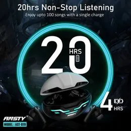 ANSTY AST-B19 TWS Gaming Earbuds