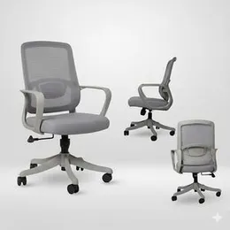 NEW MODEL GRAY High Back Mesh Chair