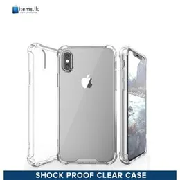 Luxury Shockproof Transparent Shockproof Bumper Case For Phone X Xs Crystal Transparent Premium Quality Shockproof Protective Phone Shell X/Xs Soft TP