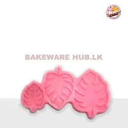 Jungle Leaves Silicone Mould – SJL | Tropical Fondant Tray | Flexible & Reusable