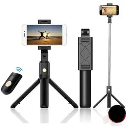 K07 BLUETOOTH REMOTE CONTROL FLEXIBLE SELFIE STICK TRIPOD STAND.
