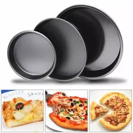 Top selling 3pc pizza tray kitchen bake ware oven tray