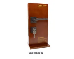 MAIN DOOR LOCK DAFOL 55Q-977 MTB/WOOD