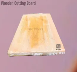 Wooden cutting board.