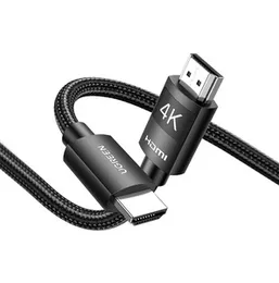 UGREEN 2 Meter 4K HDMI Male to Male Nylon Braided Cable – HD119 - 40101