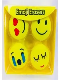 Emoji 3D Eraser box- 04 PCS