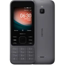 Nokia 6300 4G Dual SIM Mobile Phone 2024 Model Black with 1 Year Warranty