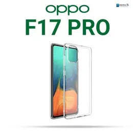 ThickBallon Clear Transparent Silicone Case back cover For Oppo F17 Pro