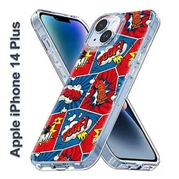 Fashionury Soft Silicon Slimfit Back Cover for Apple iPhone 14 Plus Stylish Printed Back Cover for Apple iPhone 14 Plus -D1037 (FROM INDIA FAAZ)