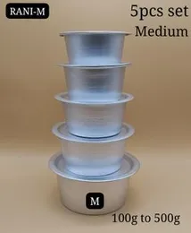 Rani cookware set 5pcs (100g to 500g ) Medium
